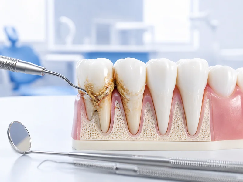 Dental scaling and deep cleaning